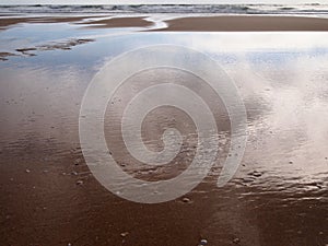 Costa da Caparica, a natural reserve and PortugalÃ¢â¬â¢s largest contiguous beach photo